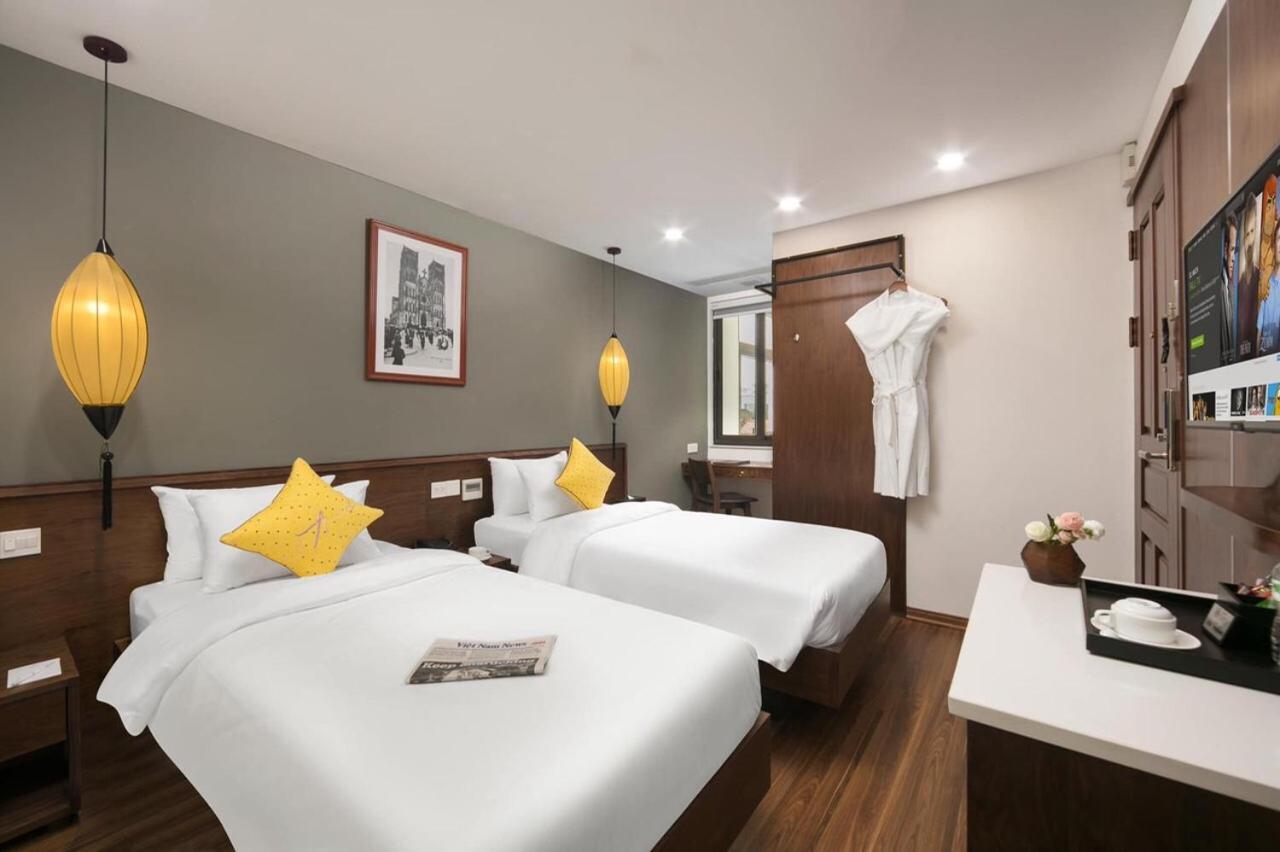 Hanoi Exclusive Hotel Bagian luar foto