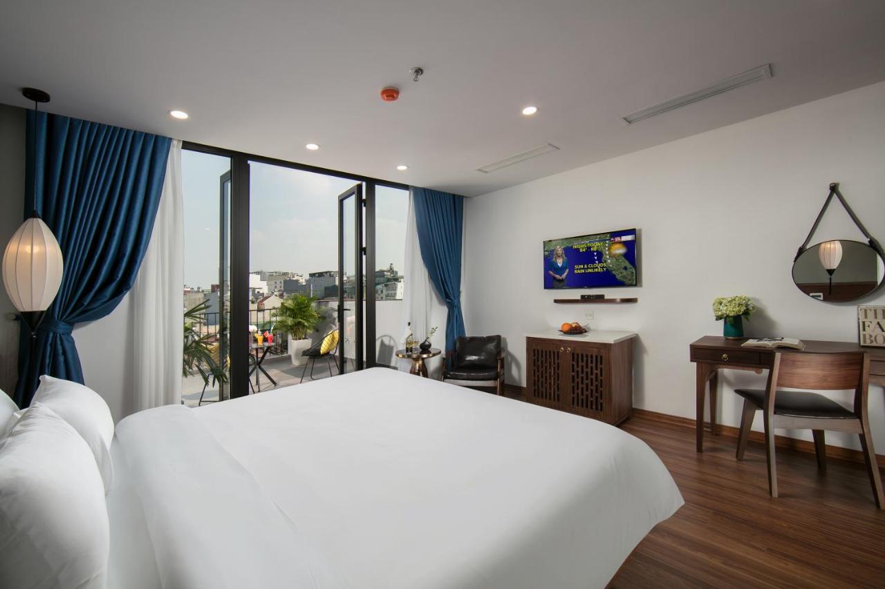 Hanoi Exclusive Hotel Bagian luar foto