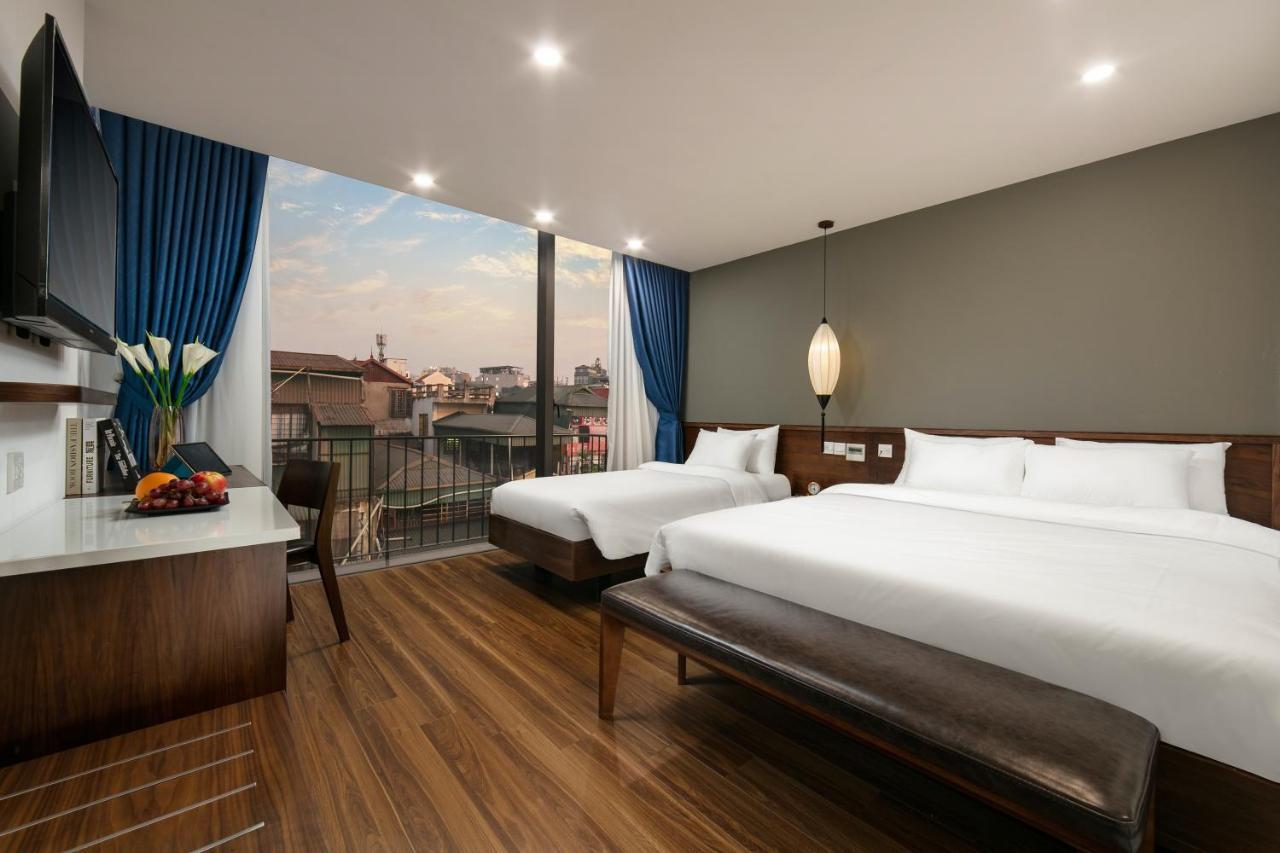 Hanoi Exclusive Hotel Bagian luar foto