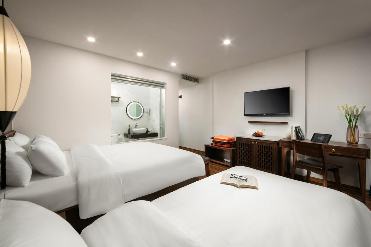 Hanoi Exclusive Hotel Bagian luar foto