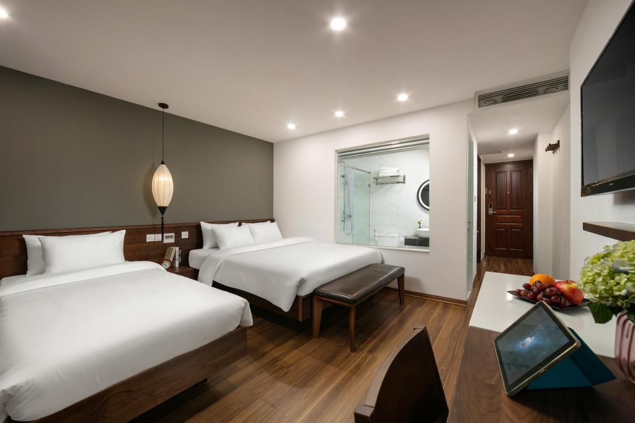 Hanoi Exclusive Hotel Bagian luar foto